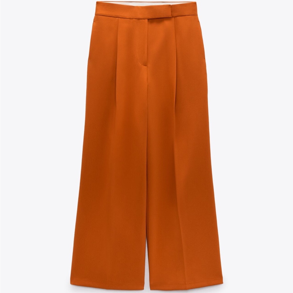 Zara Gabriel Trousers/ Slacks - Orange